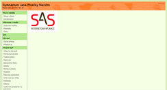 Desktop Screenshot of isas.gjpslavicin.cz